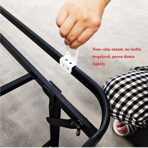 NEW 6 PC Non Slip Mattress Gaskets for Bed Anti-Slip Baffle Fit Metal Bed Frames